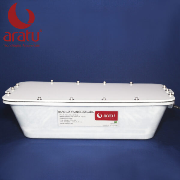 Aratu Acessorio Bandeja Transluminada PRO 800x800 Vista Lateral 1 - ARATU - ARATU | EQUIPAMENTOS PARA AMOSTRAGEM AMBIENTAL, AMPLO PORTFÓLIO COM QUALIDADE INTERNACIONAL. - Equipamentos de Coleta de Água - Análise de Qualidade da Água - Ferramentas para Análise Ambiental - Estudos de Ambientes - Aquáticos Coleta de Organismos - Bentônicos