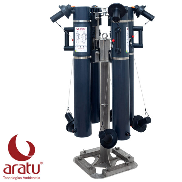 Aratu Acessorio Rack Vertical 800x800 Vista Geral 2 - ARATU - ARATU | EQUIPAMENTOS PARA AMOSTRAGEM AMBIENTAL, AMPLO PORTFÓLIO COM QUALIDADE INTERNACIONAL. - Equipamentos de Coleta de Água - Análise de Qualidade da Água - Ferramentas para Análise Ambiental - Estudos de Ambientes - Aquáticos Coleta de Organismos - Bentônicos