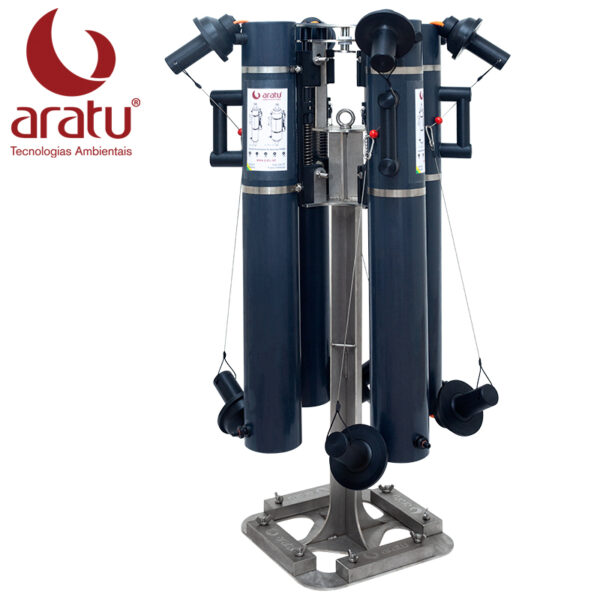 Aratu Garrafa Amostradora Niskin 800x800 Rack Vertical 1 - ARATU - ARATU | EQUIPAMENTOS PARA AMOSTRAGEM AMBIENTAL, AMPLO PORTFÓLIO COM QUALIDADE INTERNACIONAL. - Equipamentos de Coleta de Água - Análise de Qualidade da Água - Ferramentas para Análise Ambiental - Estudos de Ambientes - Aquáticos Coleta de Organismos - Bentônicos