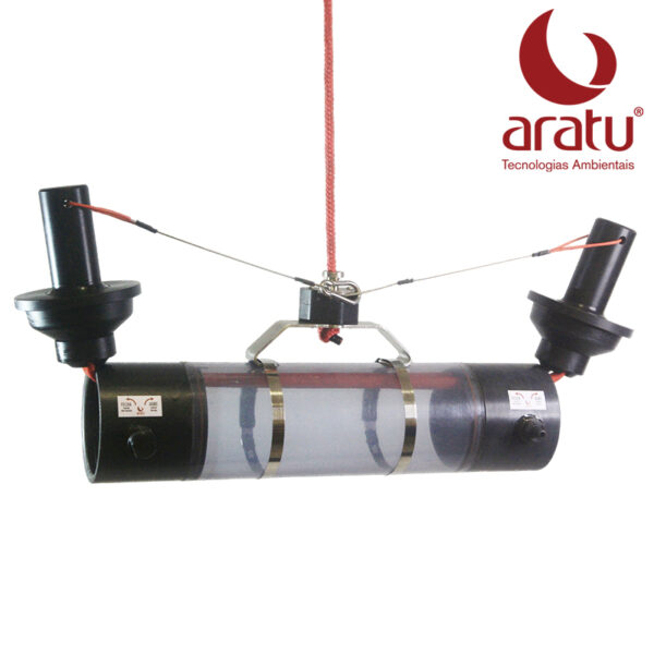 Aratu Garrafa Amostradora Van Dorn Transparente 800x800 Armada e icada 1 - ARATU - ARATU | EQUIPAMENTOS PARA AMOSTRAGEM AMBIENTAL, AMPLO PORTFÓLIO COM QUALIDADE INTERNACIONAL. - Equipamentos de Coleta de Água - Análise de Qualidade da Água - Ferramentas para Análise Ambiental - Estudos de Ambientes - Aquáticos Coleta de Organismos - Bentônicos