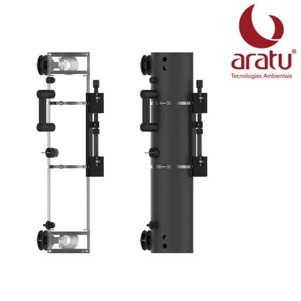 Aratu Garrafa Valvulas Duplas PRO 800x800 Composicao 6pol 1 - ARATU - ARATU | EQUIPAMENTOS PARA AMOSTRAGEM AMBIENTAL, AMPLO PORTFÓLIO COM QUALIDADE INTERNACIONAL. - Equipamentos de Coleta de Água - Análise de Qualidade da Água - Ferramentas para Análise Ambiental - Estudos de Ambientes - Aquáticos Coleta de Organismos - Bentônicos