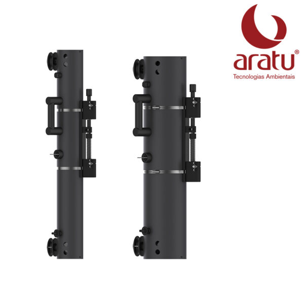 Aratu Garrafa Valvulas Duplas PRO 800x800 Composicao Opacal 1 - ARATU - ARATU | EQUIPAMENTOS PARA AMOSTRAGEM AMBIENTAL, AMPLO PORTFÓLIO COM QUALIDADE INTERNACIONAL. - Equipamentos de Coleta de Água - Análise de Qualidade da Água - Ferramentas para Análise Ambiental - Estudos de Ambientes - Aquáticos Coleta de Organismos - Bentônicos